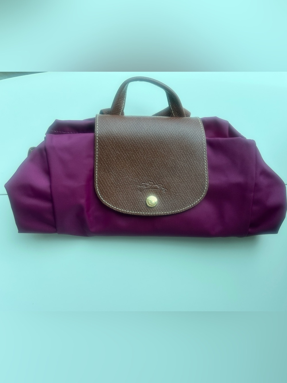 Longchamp Le Pliage Backpack in Red - Picture 7 of 8